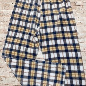 Plaid Fleece Pajama Pants